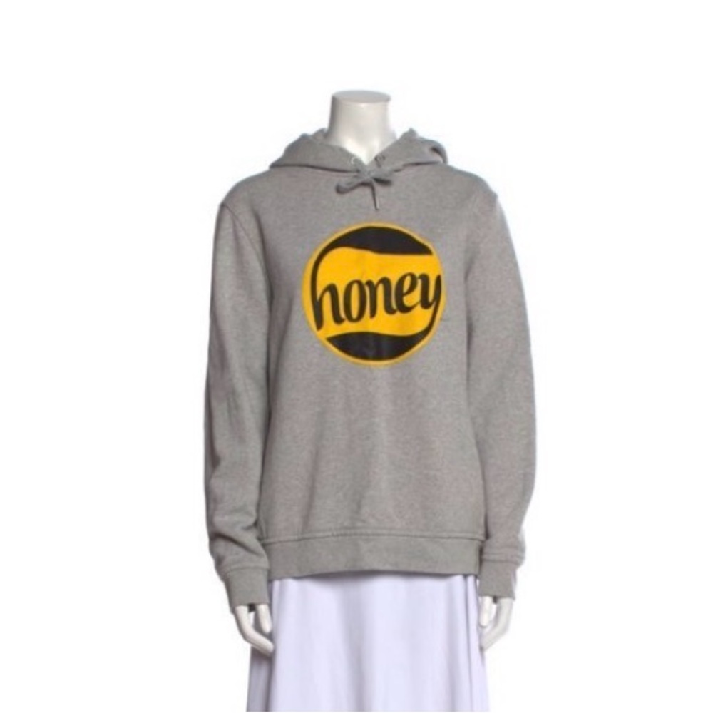 Ganni Lott Isoli Honey Sweatshirt Size medium preowned new